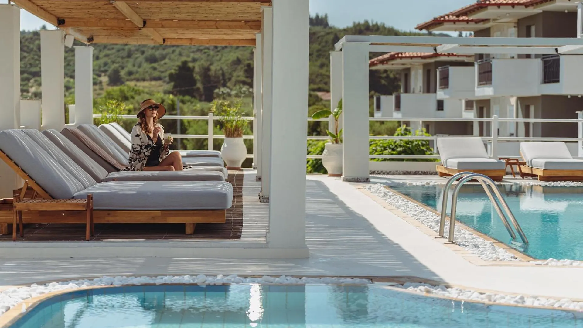 ***  Two Bedroom Apartment At Ampelia Hotel Kassandra Hanioti Greece